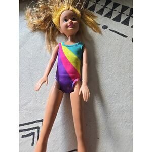 2018 Mattel Barbie Team Stacie Gymnastics Class Doll Light Red Hair, Green Eyes